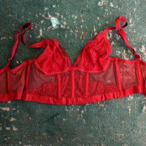 Victoria's Secret Bustier Lace Bra / Corset